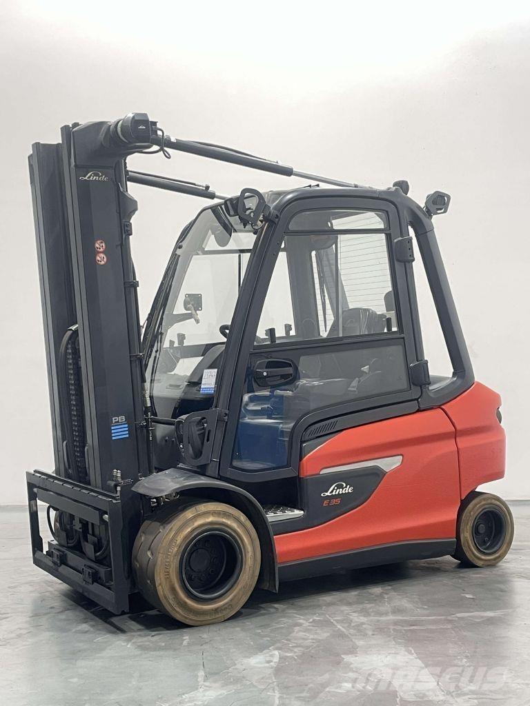 Linde E35L-01-1252 전동 지게차