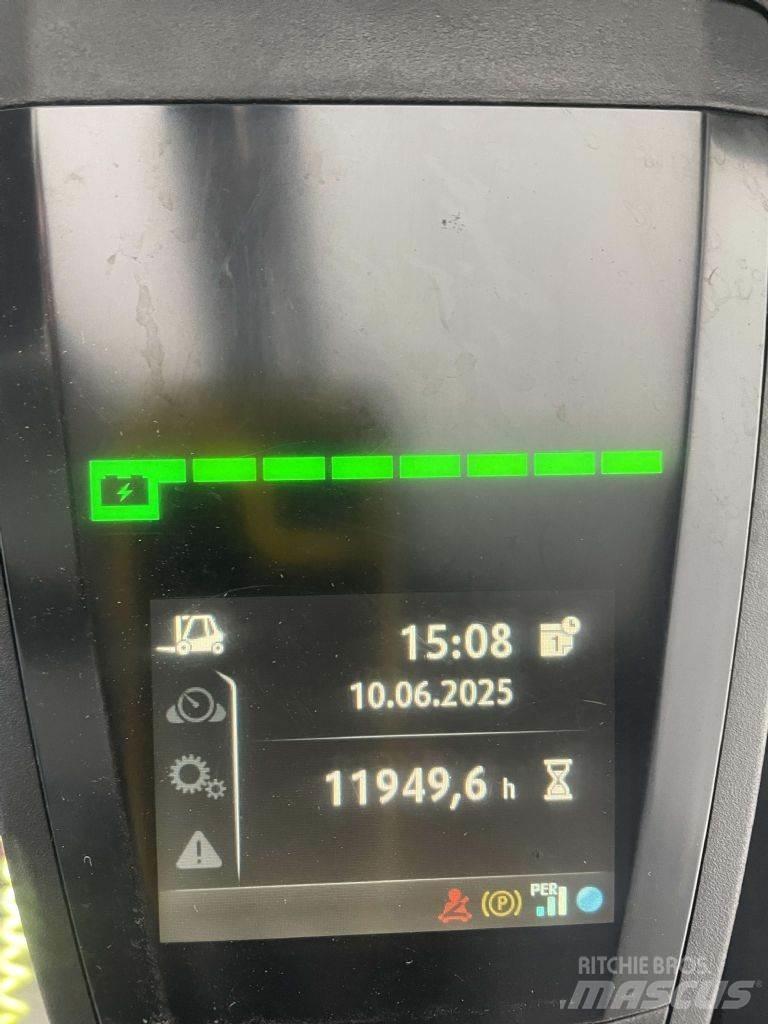Linde E35L-01-387 전동 지게차