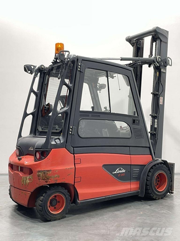 Linde E35L-01-387 전동 지게차