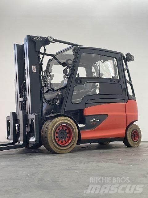 Linde E50L-01/600-388 전동 지게차