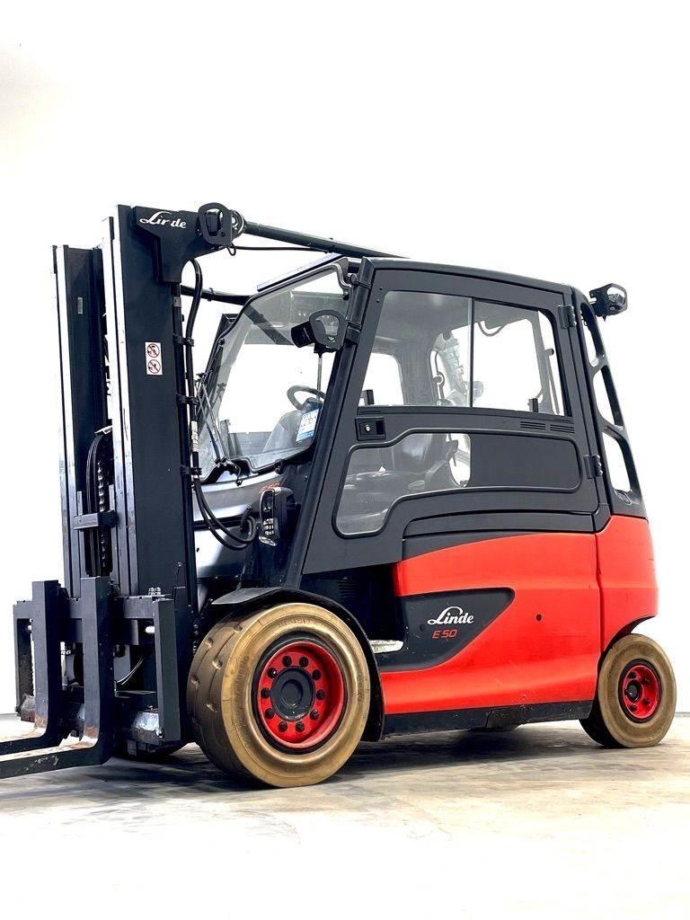 Linde E50L/600-388 전동 지게차