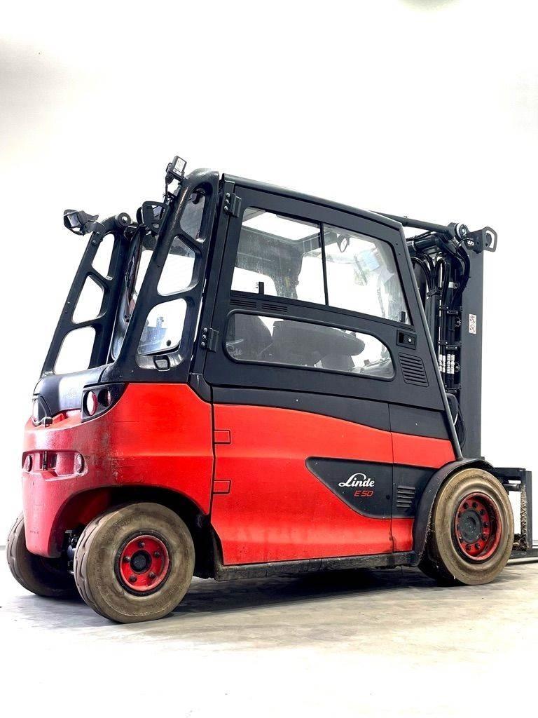 Linde E50L/600-388 전동 지게차