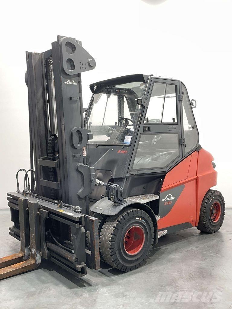 Linde E80-01-1279 전동 지게차