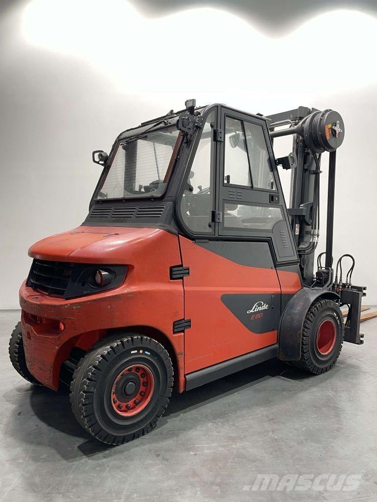 Linde E80-01-1279 전동 지게차