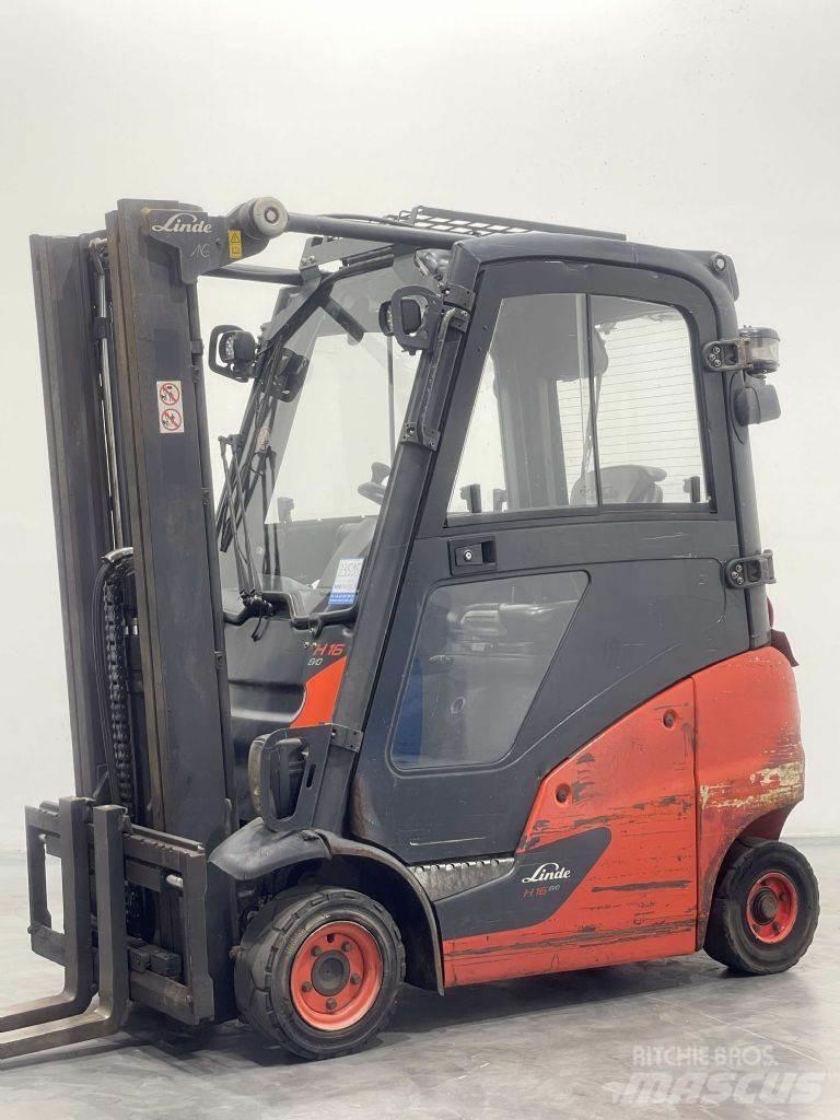 Linde H16T-01-391 LPG 지게차