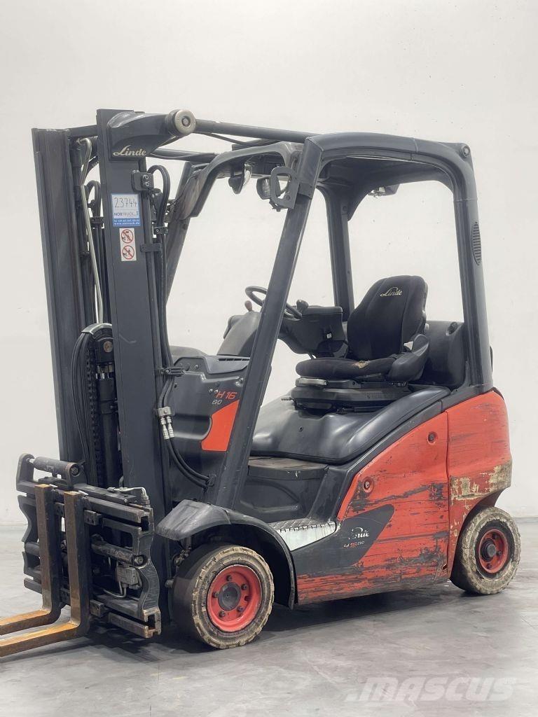 Linde H16T-01-391 LPG 지게차