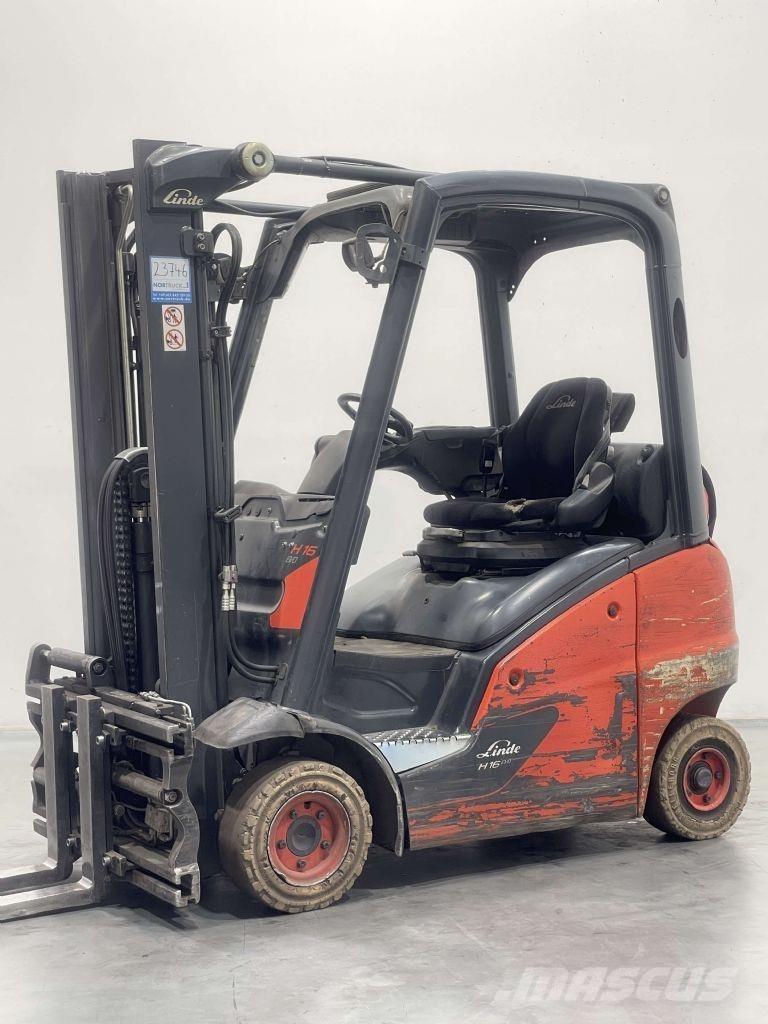 Linde H16T-01-391 LPG 지게차