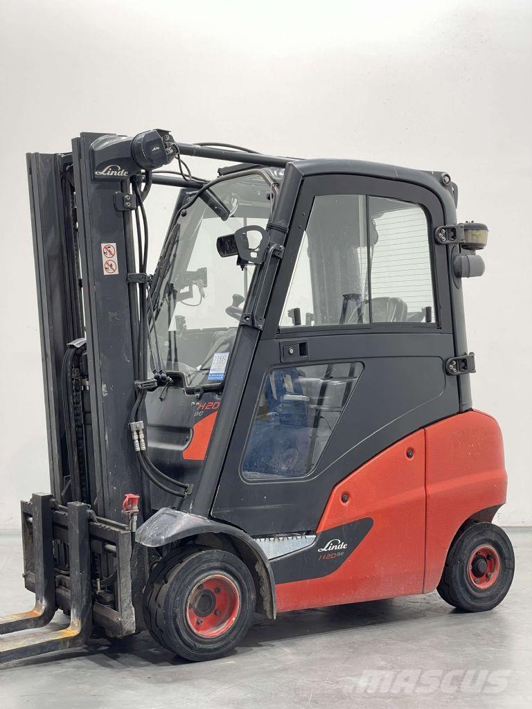 Linde H20D-02-391 디젤 지게차