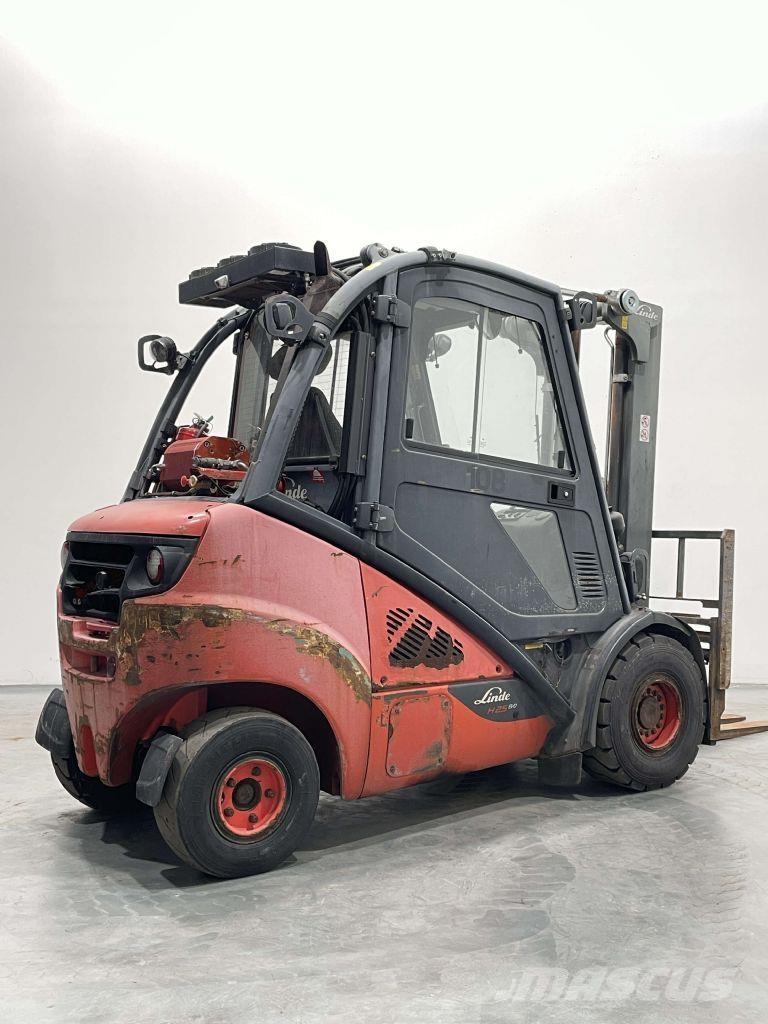Linde H25D-02/600-393 디젤 지게차