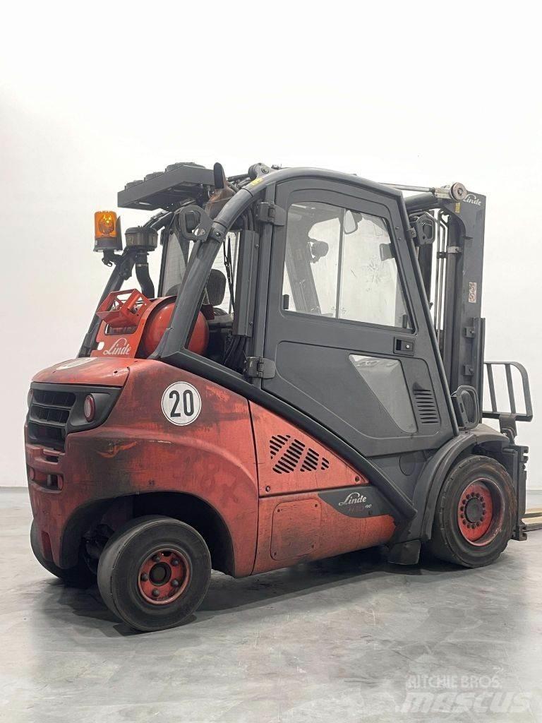 Linde H30T-02-393 LPG 지게차