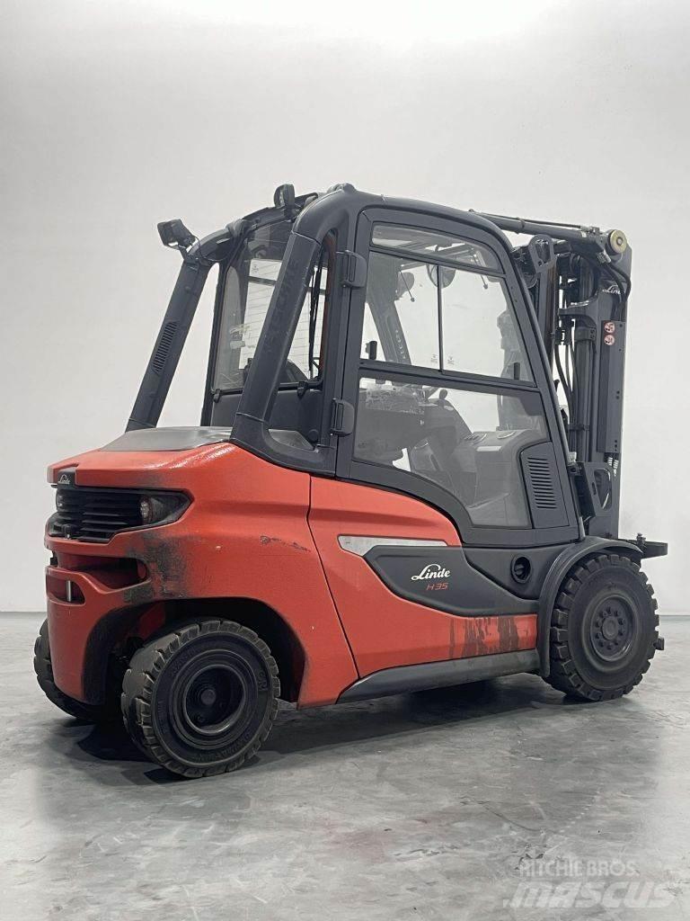 Linde H35D-01-1202 디젤 지게차
