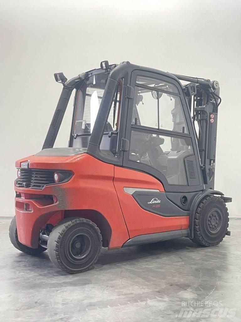 Linde H35D-01-1202 디젤 지게차