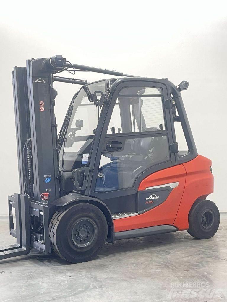 Linde H35D-01-1202 디젤 지게차