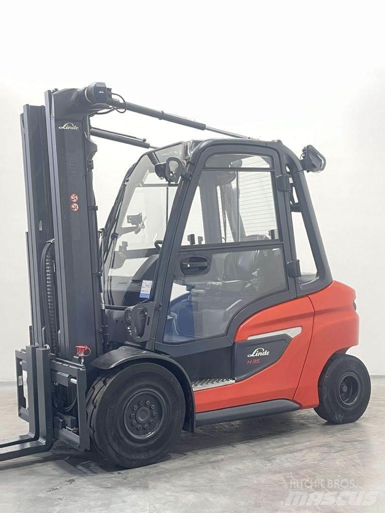 Linde H35D-01-1202 디젤 지게차