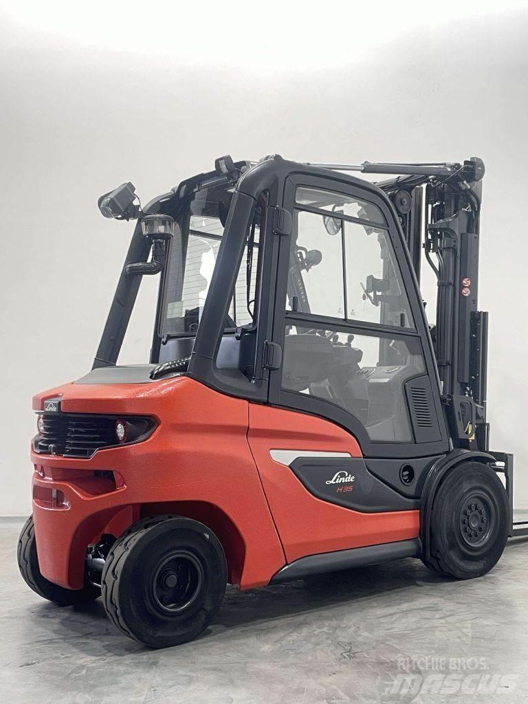 Linde H35D-01-1202 디젤 지게차