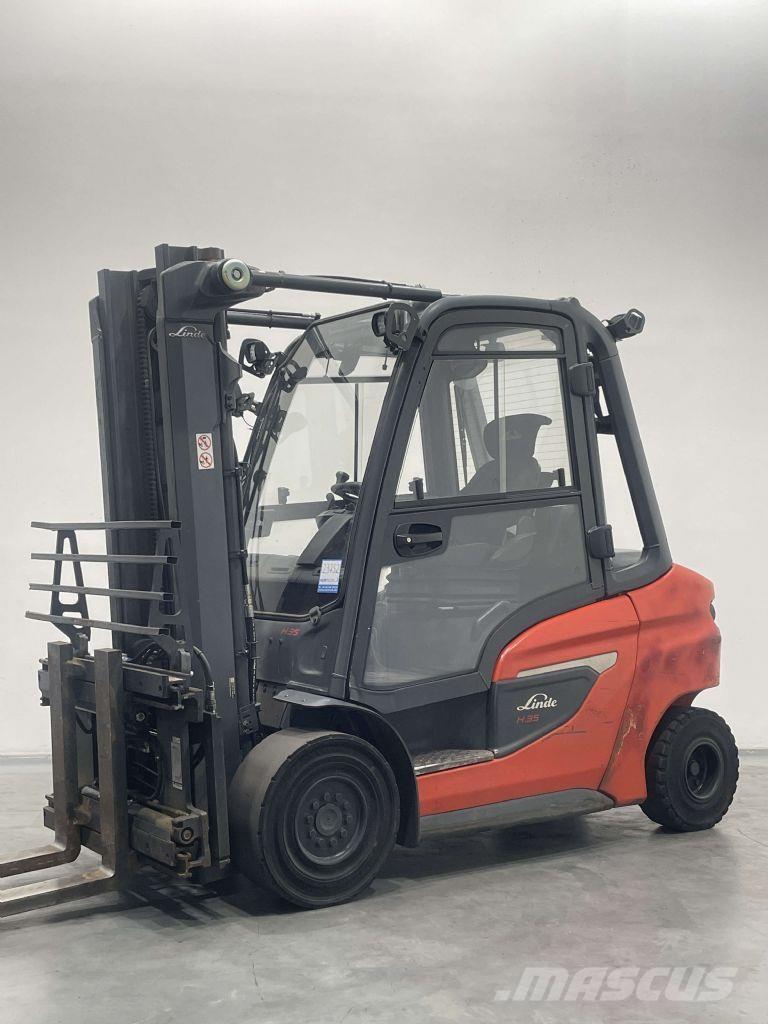 Linde H35D-01-1202 디젤 지게차