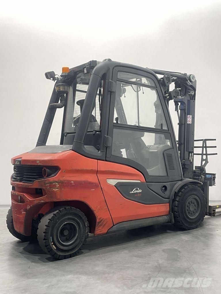 Linde H35D-01-1202 디젤 지게차