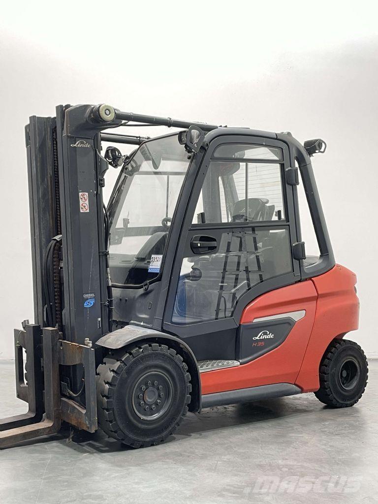 Linde H35D-01-1202 디젤 지게차