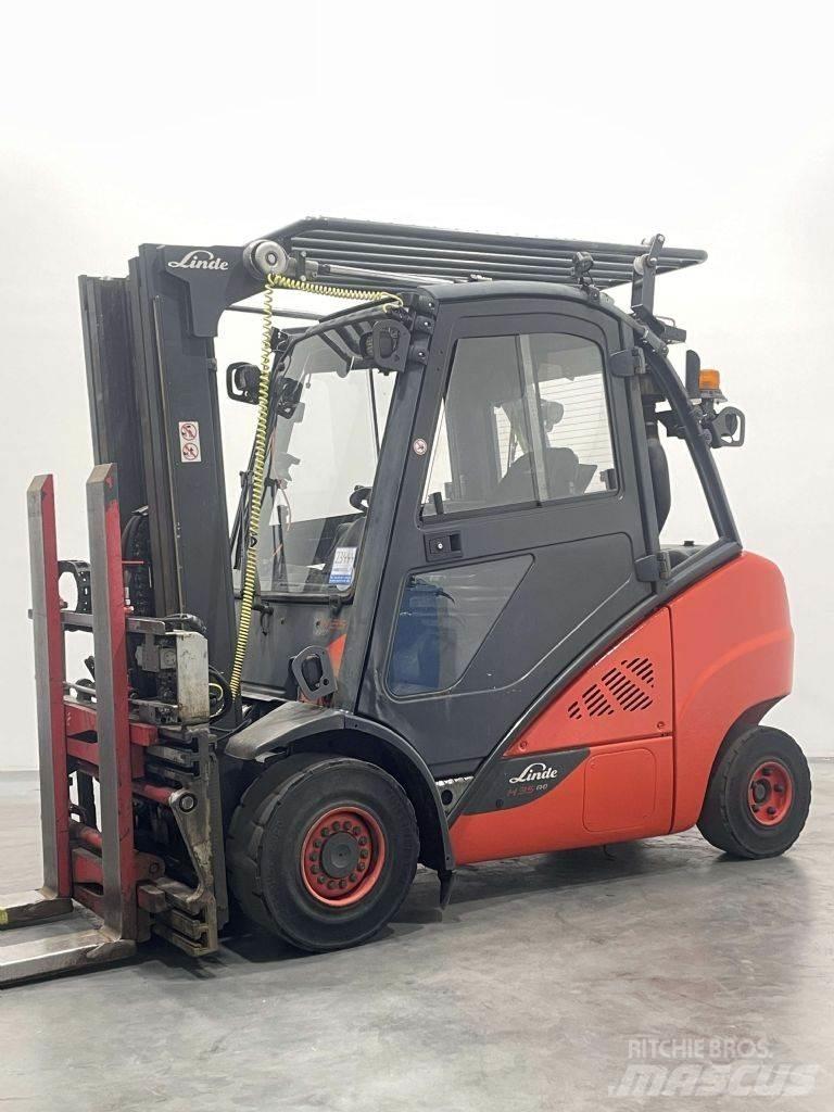 Linde H35D-02-393 디젤 지게차