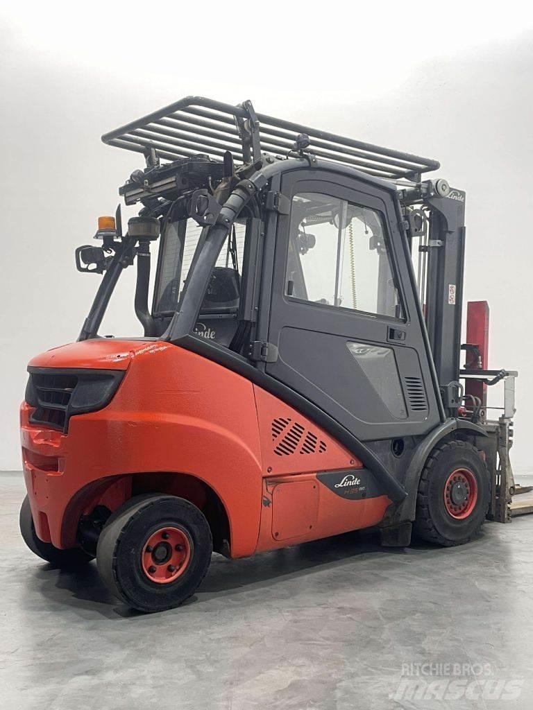 Linde H35D-02-393 디젤 지게차