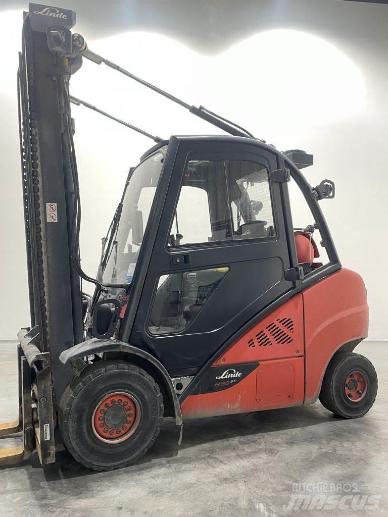 Linde H35T-02-393 LPG 지게차