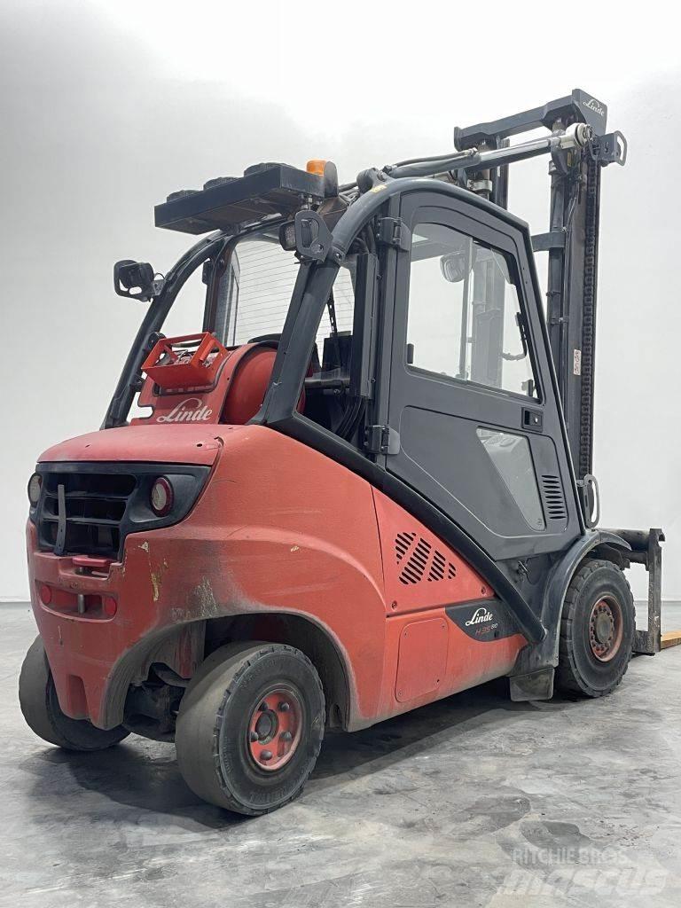 Linde H35T-02-393 LPG 지게차