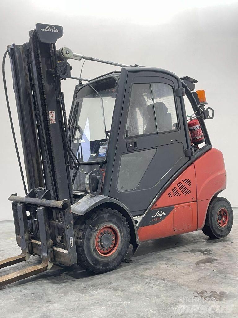 Linde H35T-02-393 LPG 지게차