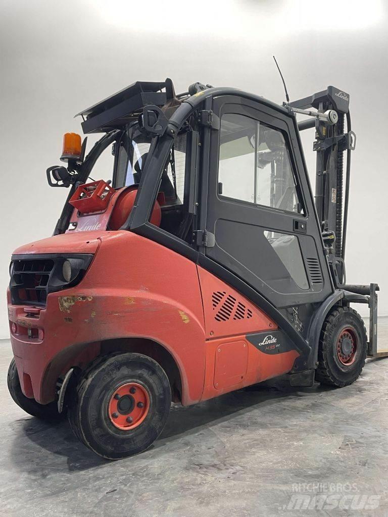 Linde H35T-02-393 LPG 지게차