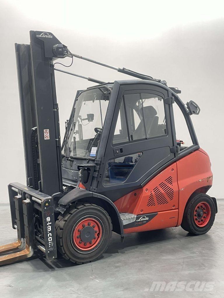 Linde H40D-02-394 디젤 지게차