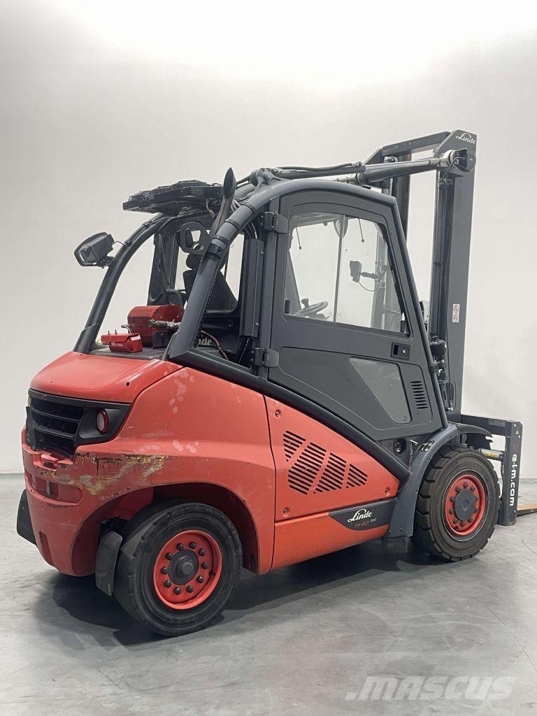 Linde H40D-02-394 디젤 지게차