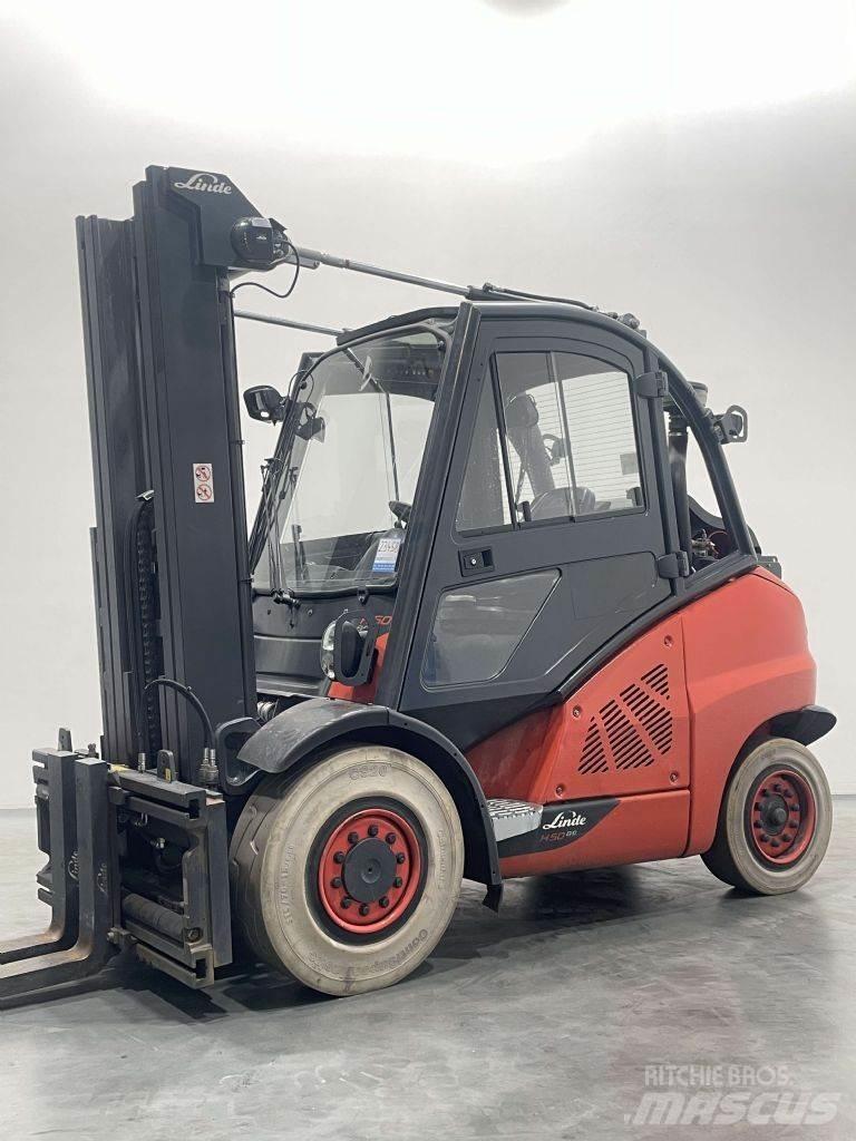 Linde H50T-02-394 LPG 지게차