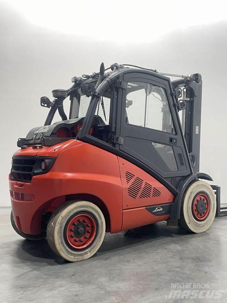 Linde H50T-02-394 LPG 지게차