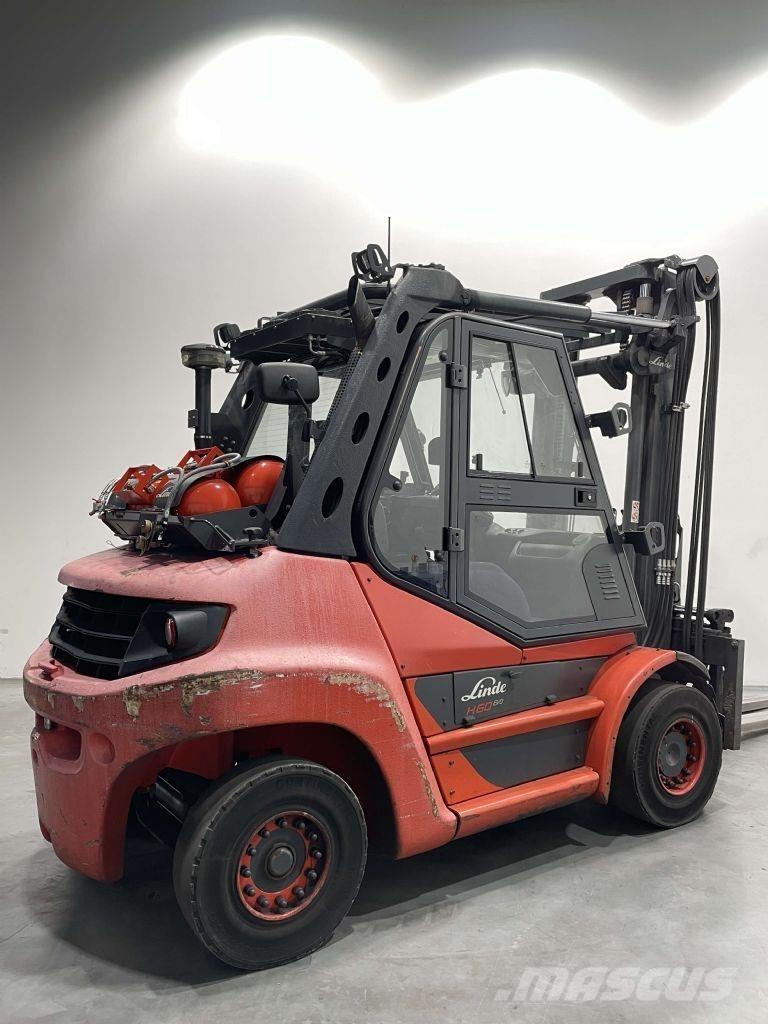 Linde H60T-03-396 LPG 지게차