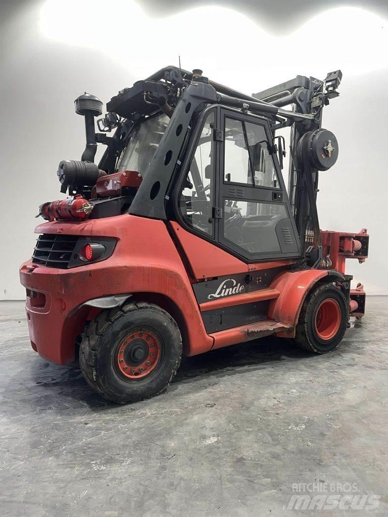 Linde H80D-02-396 디젤 지게차
