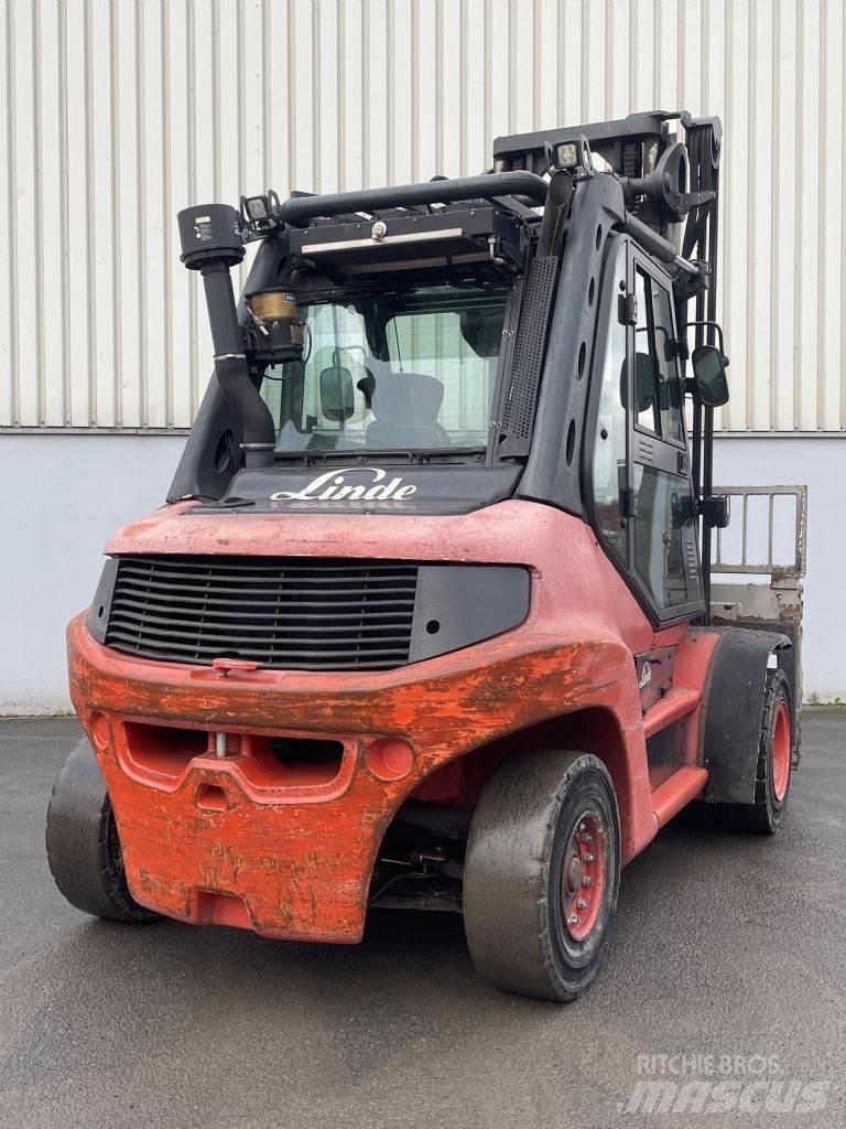 Linde H80D-03-396 디젤 지게차