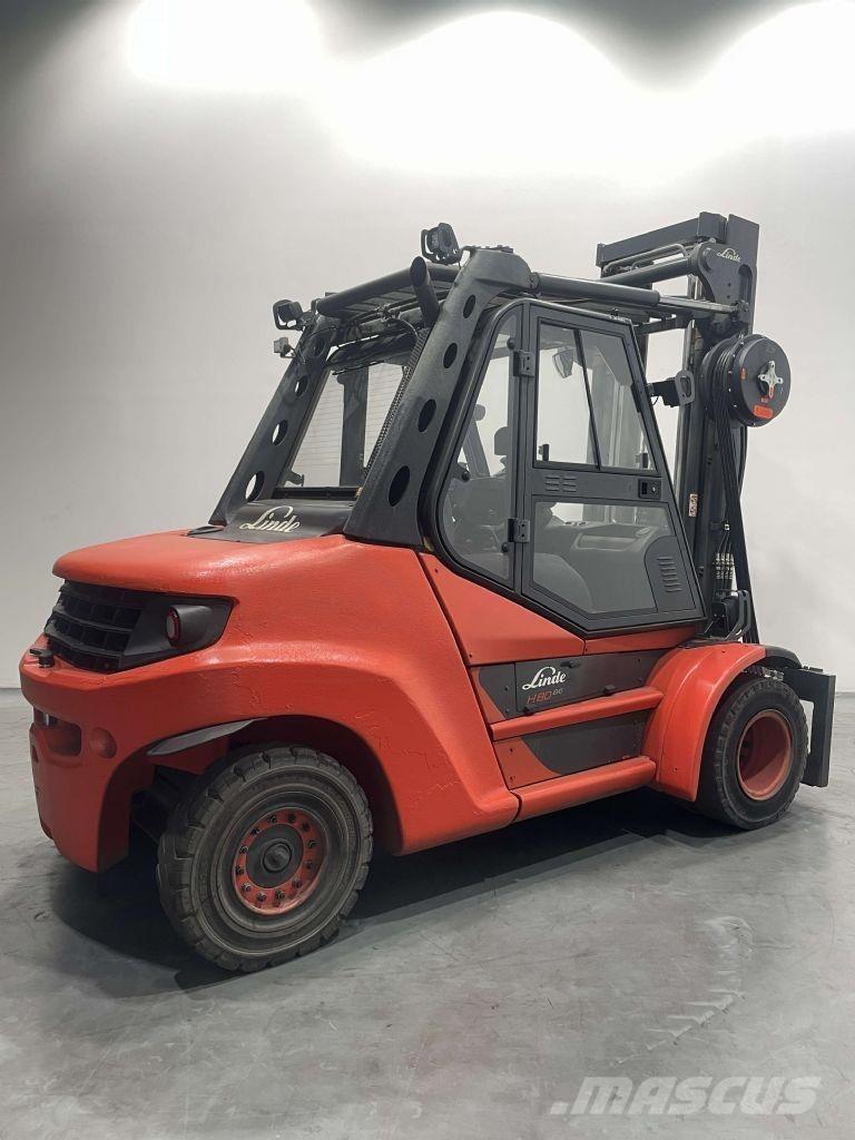 Linde H80D-03/900-396 디젤 지게차