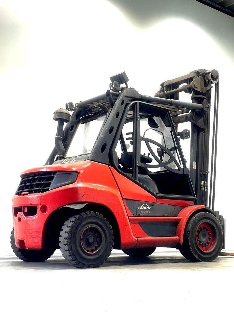Linde H80D-396-03-EVO 디젤 지게차