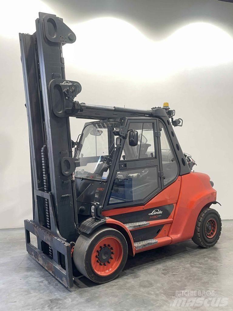 Linde H80T-03/900-396 LPG 지게차