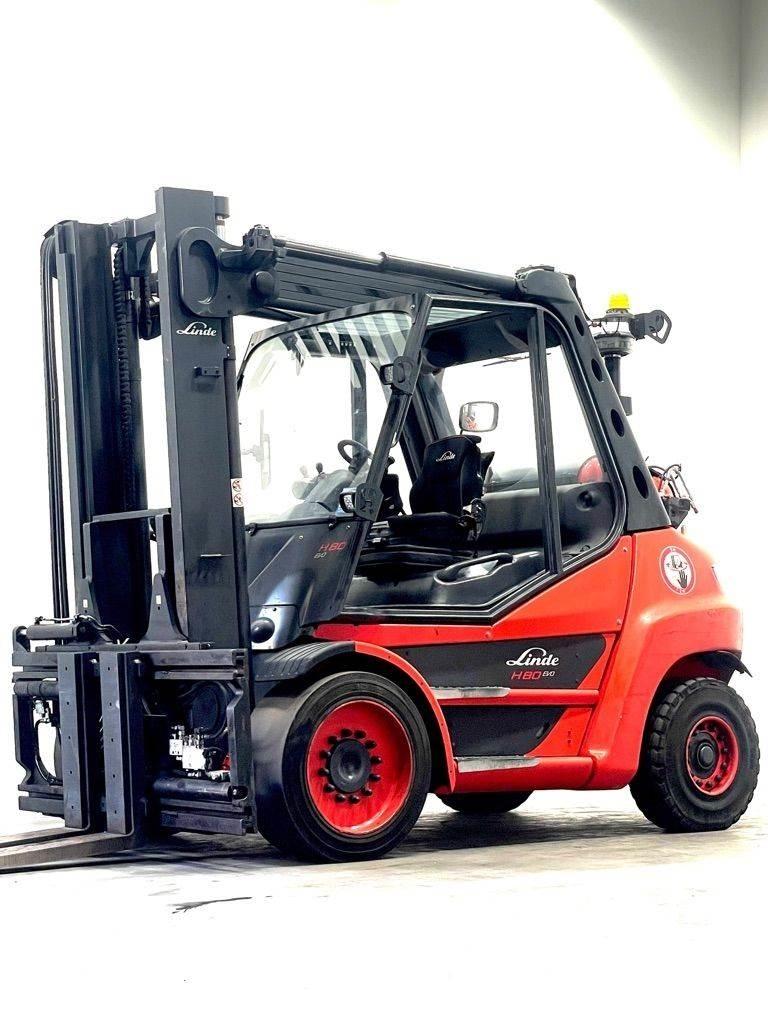 Linde H80T-396-03-EVO LPG 지게차