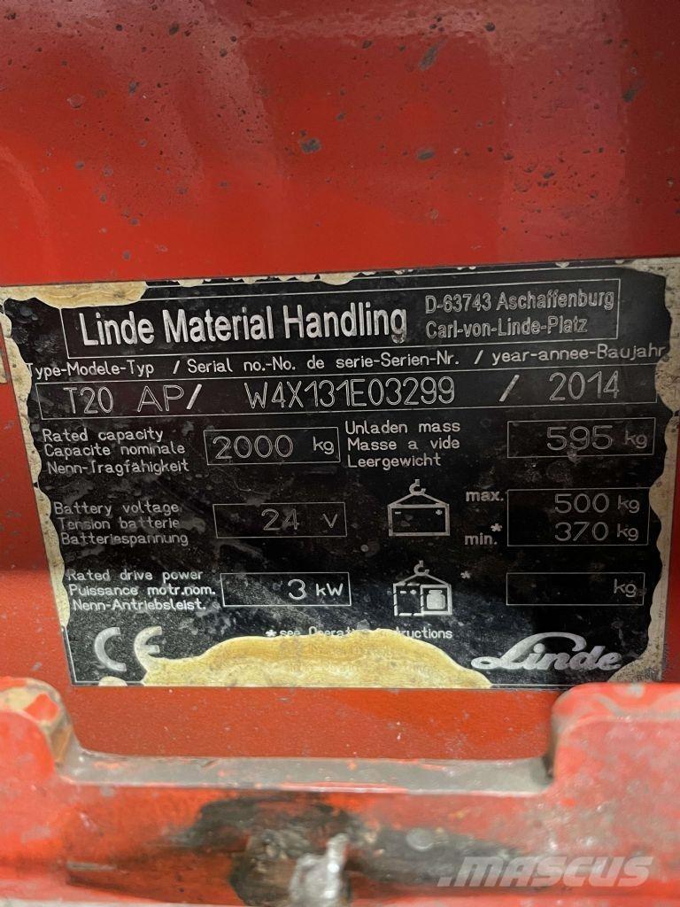 Linde T20AP-131 경량 리프터