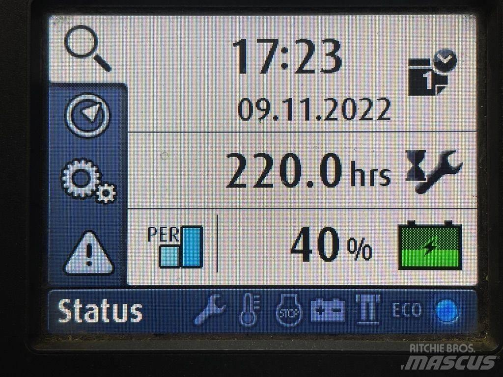 Linde T20RW-1154 보행식 리치 지게차