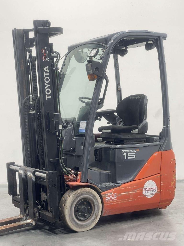 Toyota 8FBET15 전동 지게차