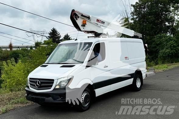 Skyvan UVN35A 트럭 탑재 고소작업대