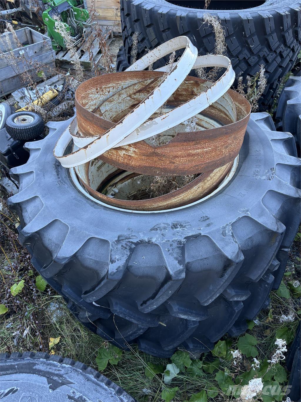  Dubbelmontage 타이어, 휠 및 림