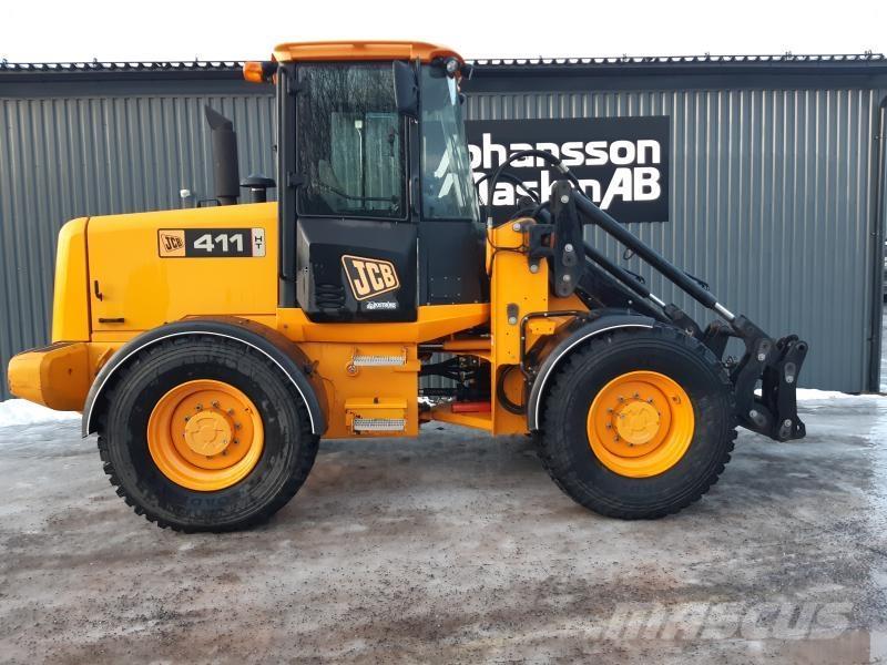 JCB 411 HT STORA BM  휠로우더