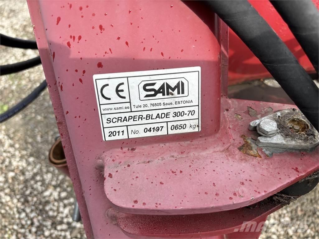 Sami Schaktblad 300-70H 제설 블레이드 및 제설기
