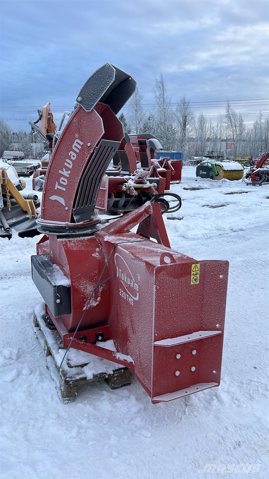 Tokvam 220THS Snöfräs 제설기