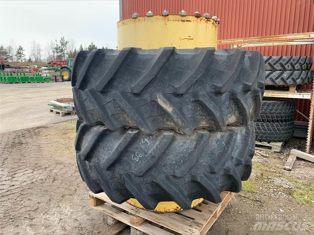 Trelleborg 580/70X38 타이어, 휠 및 림
