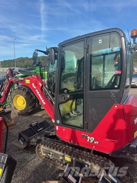Yanmar SV19 GRÄVARE  휠로우더