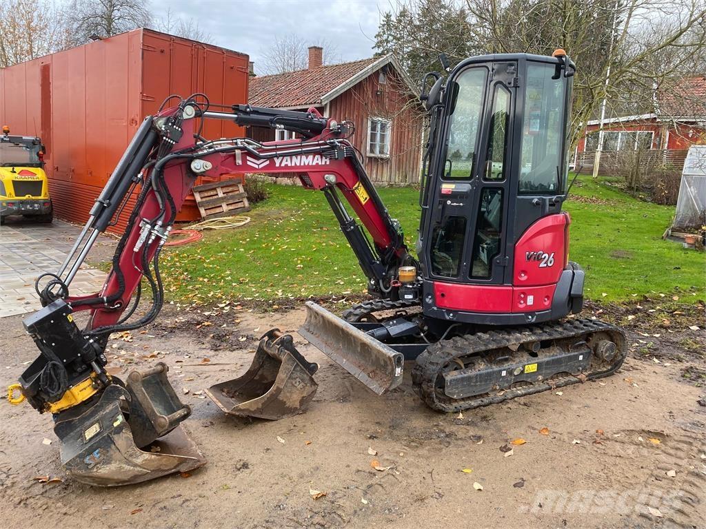 Yanmar VIO26 GRÄVARE  휠로우더